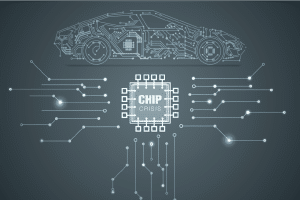 computer chip in car