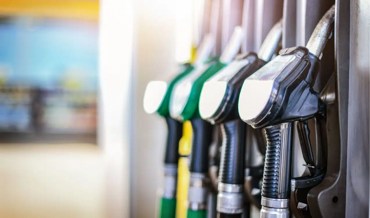 petrol station